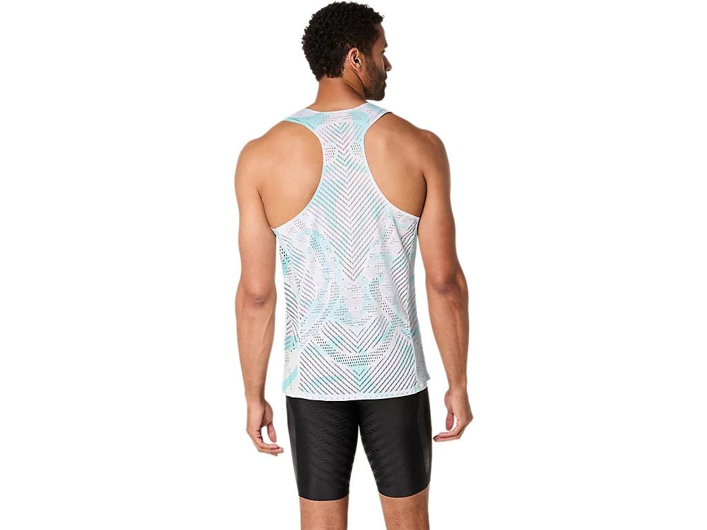楽天市場】【asics/アシックス】 Mサイズ ライトグラフィックシングレット 陸上 ウェア (メンズ) Pブラック×Sレッド 2091A665  [△][ZX] : ホビナビ