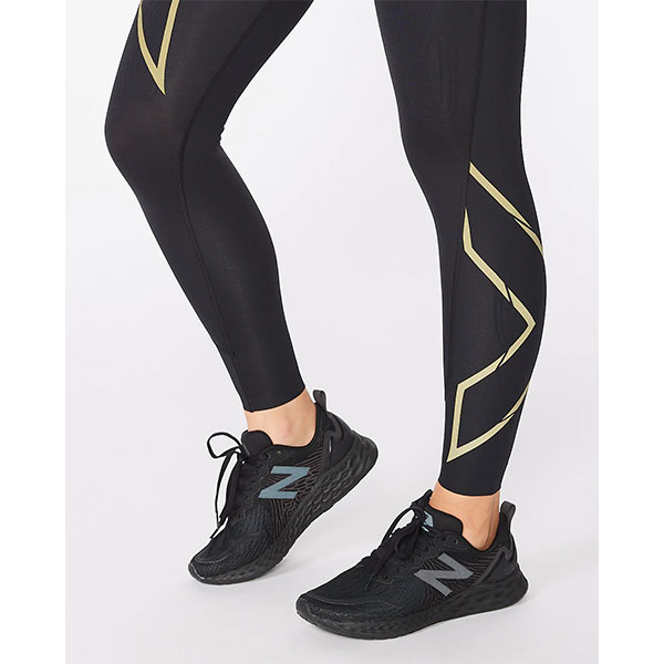 正規 新品 2XU MCSランコンプレッションタイツ Black Gold Mサイズ