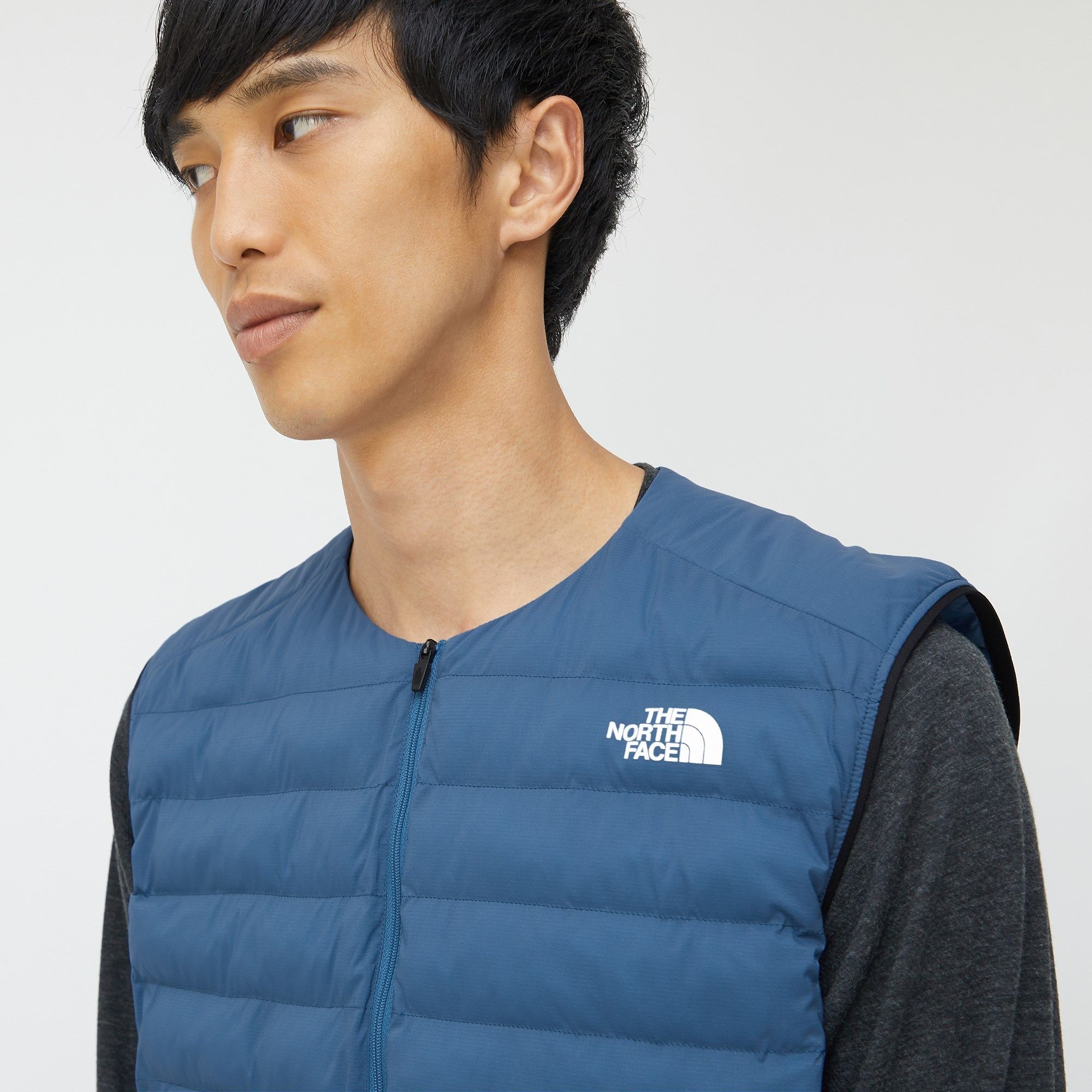 SteP RUNNING ONLINE / The North Face Red Run Vest レッド ラン ベスト（メンズ）NY82174-K  ブラック【22FW】