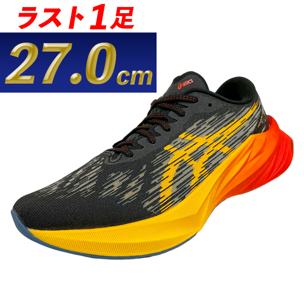 SteP SPORTS ONLINE / 【即日出荷可能】asics ノヴァブラスト 3【NOVABLAST 3】 (1011B458.001)<BLACK/AMBER>  【22AW】