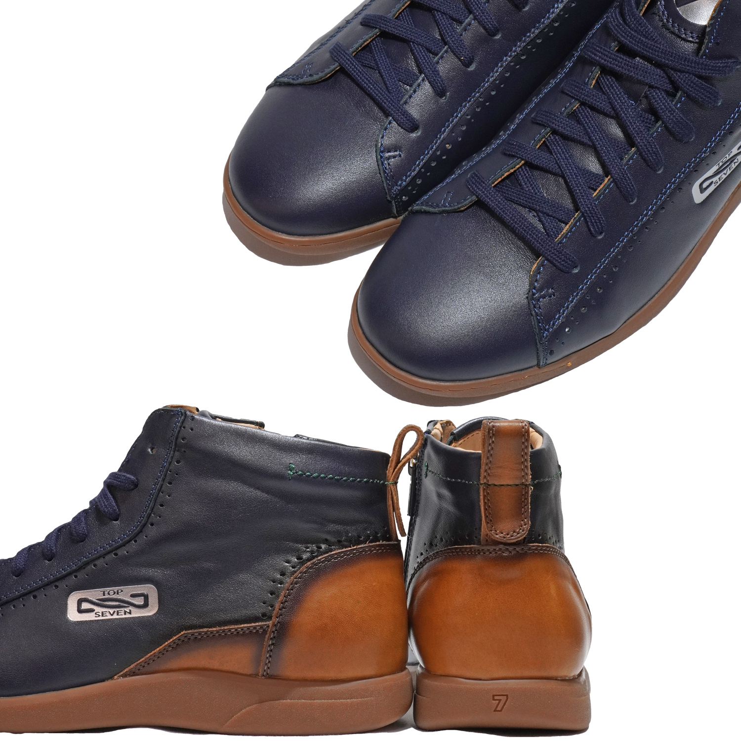 TOP to TOP / TOP SEVEN T7-AT236 CK NAVY/BROWN